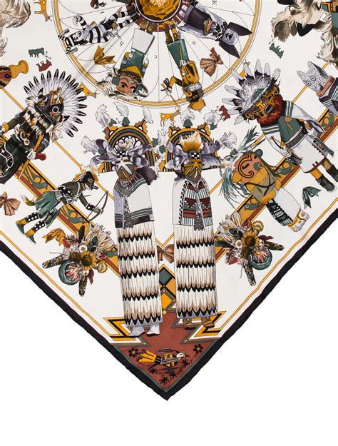 hermes kachina scarf